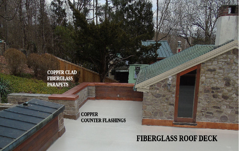 Fiberglass Roof Deck Philadelphia
